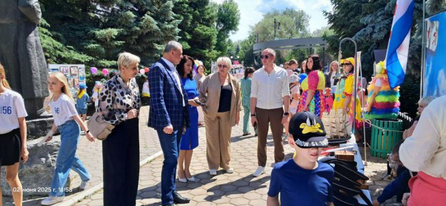 Международный день защиты детей в парке «Тополя»
