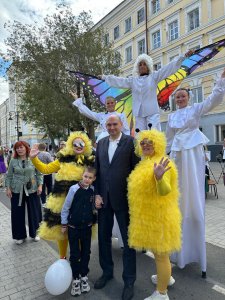 Масштабная выставка, в рамках празднования Дня города